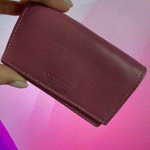 Vintage Coach Card Holder